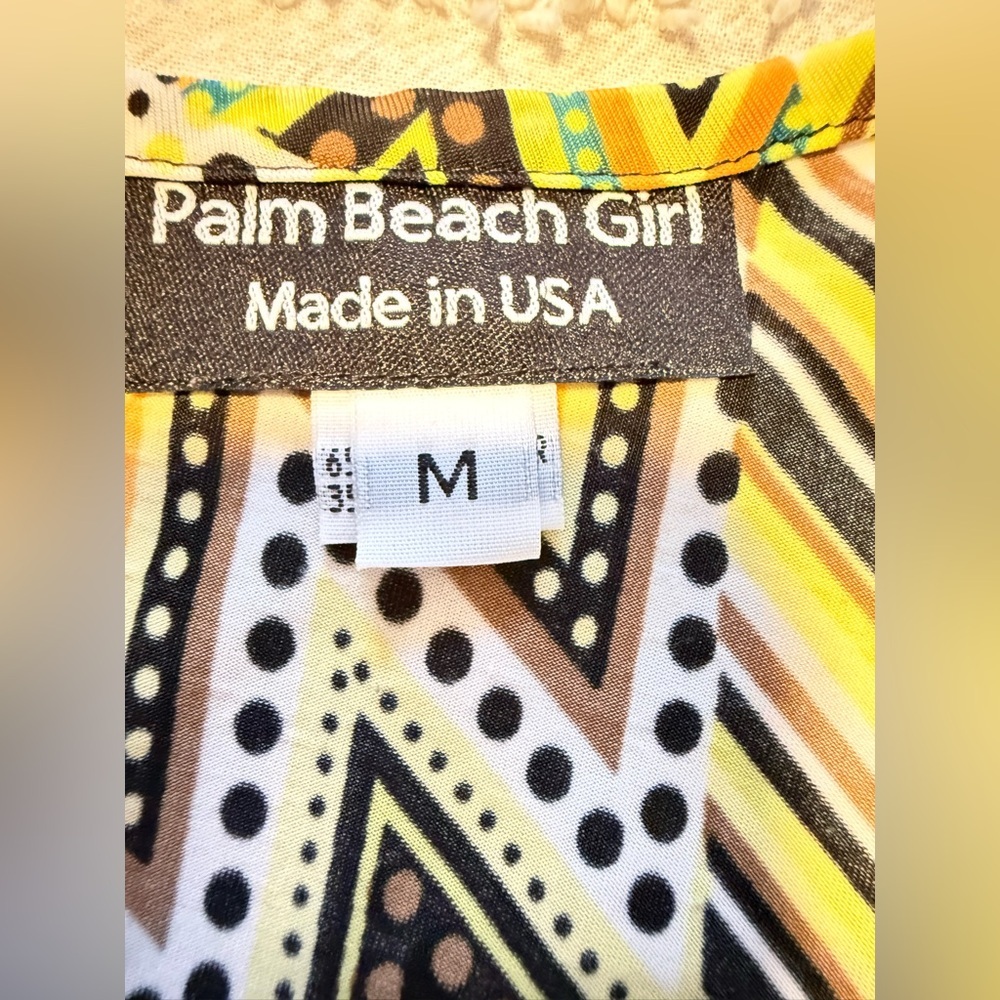 Source Unknown Vibrant Zigzag Long Sleeve Dress - image 4